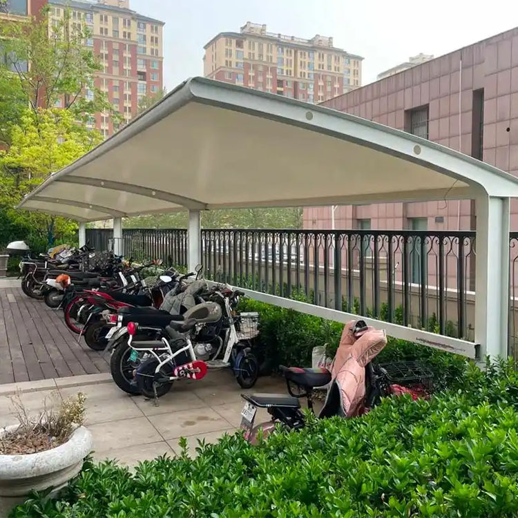 福州膜结构电动车棚